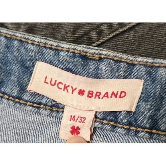 Lucky Brand Denim Midi Skirt Size 14/32 Blue - Picture 4 of 8